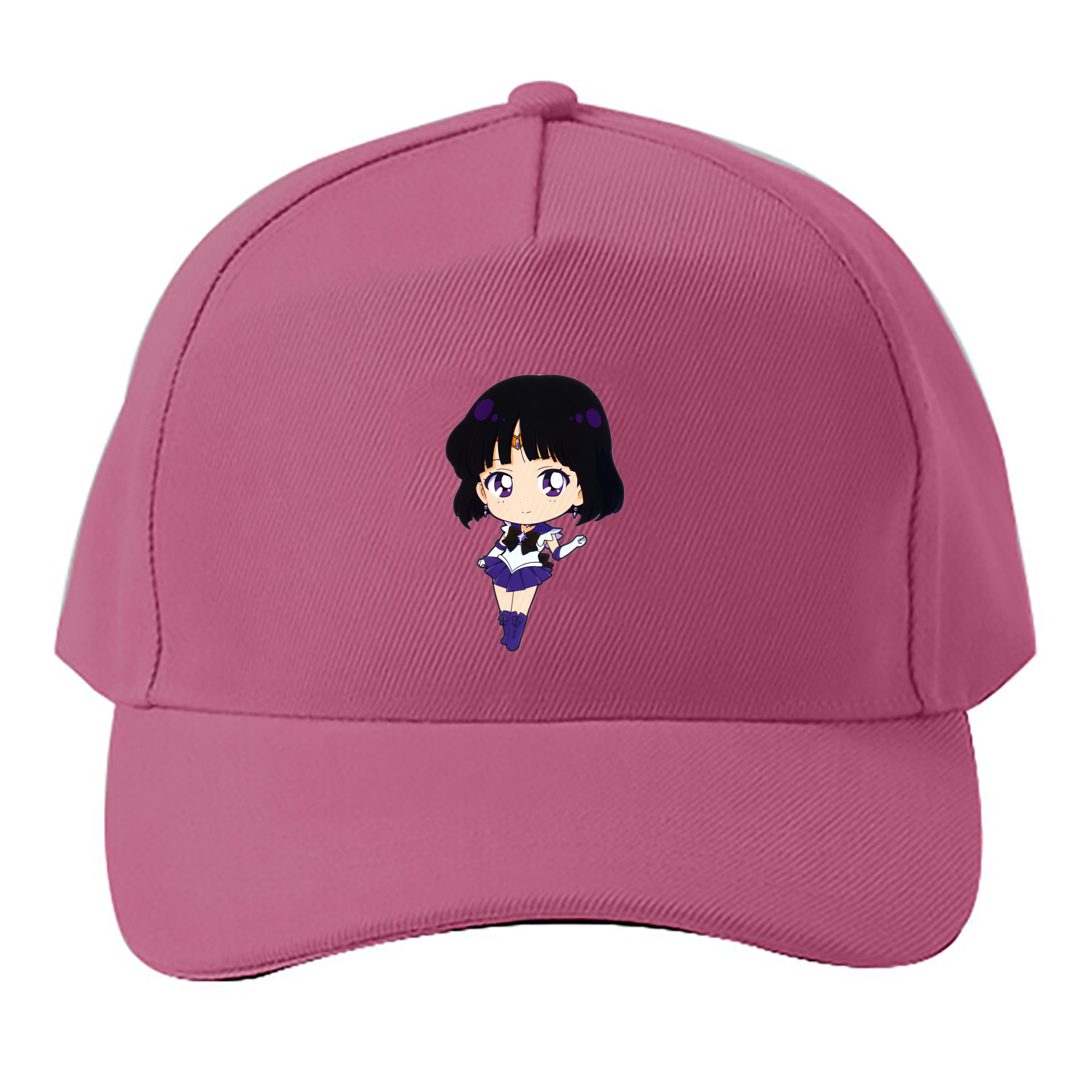 （画像用） 美少女戦士セーラームーン 土萠ほたる Sailor Moon Tomoe Hotaru （セーラーサターン；Sailor Saturn） ベースボールキャップ 綿100％ 男女兼用 帽子 スポーツ